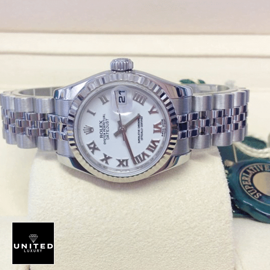 Rolex Datejust 179174 White Roman Numeral Dial Replica 6 Rolex Datejust 179174 White Romen Numerial Dial Replica