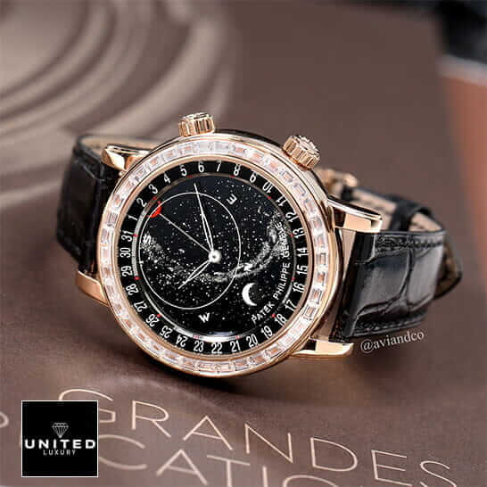 Patek Grand Leather Replica 1 patek grand 6104R 001 replica