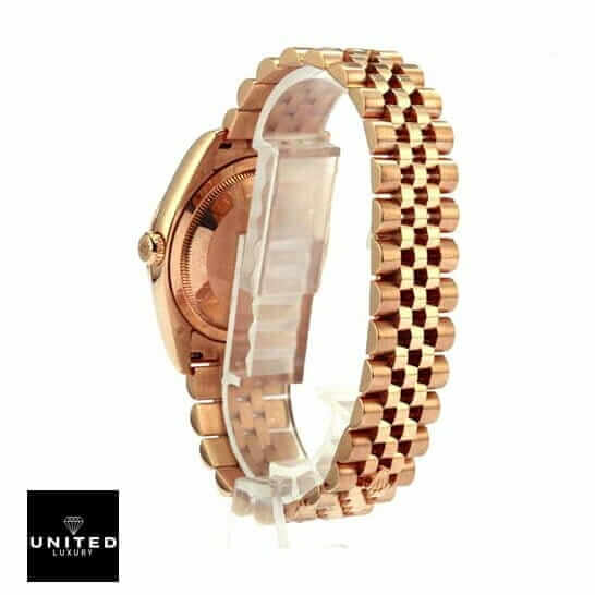 Rolex With Diamond Replica 2 Rolex Lady-Datejust 279165-0011 Everose Gold Automatic Jubilee Replica