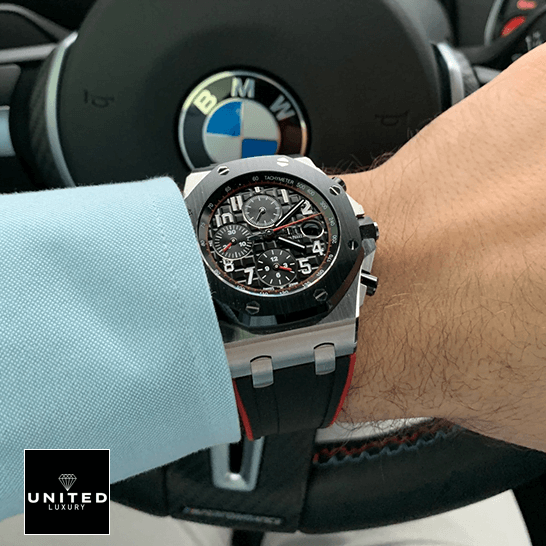 AP Vampire Replica 2 Audemars Piguet Royal Oak 26470SO.OO Black Dial Replica in the bwm car