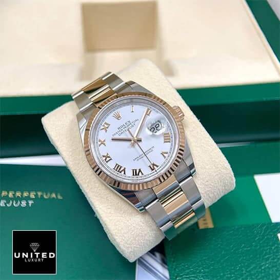 Rolex Datejust White Roman Replica 3 Rolex Datejust 36 White Roman Numerial Oyster Replica