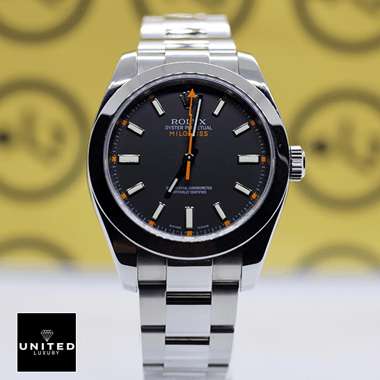 Rolex Milgauss Black 116400 Replica 5 Rolex Milgauss 116400 Stainless Steel Case & Bracelet Black Dial Replica