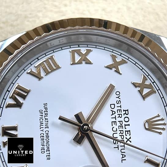 Rolex Datejust White Roman Replica 2 Rolex Datejust 36 White Roman Replica