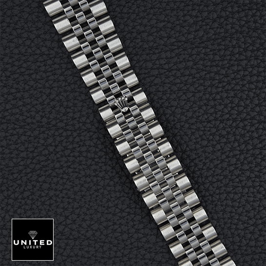 Rolex Datejust 116234-0084 Silver Dial Replica 3 Rolex Datejust 36 116234-0084 Jubilee Bracelet Fold Clasp on the Rolex Logo Replica