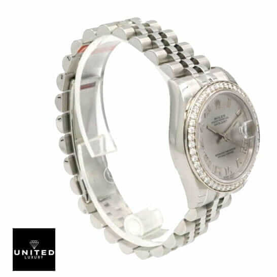 Rolex Datejust 279166 Platinum Diamond Bezel Dial Jubilee Replica