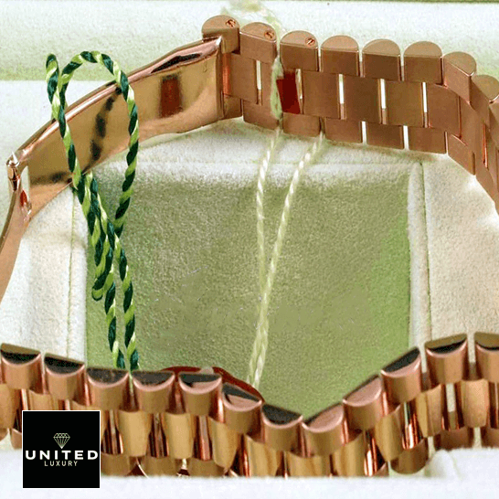 Datejust 31 Diamond Replica 6 Rolex Oyster Bracelet 178275 Stainless Steel Rose Gold Replica in the box