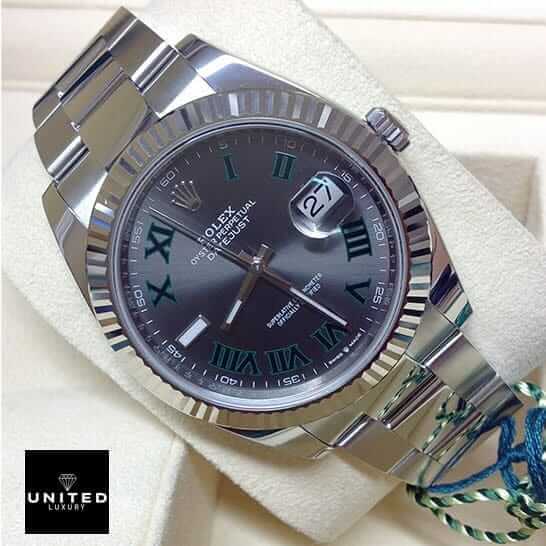 Rolex Datejust 126334 Wimbledon Replica 2 Rolex Datejust 126334 Wimbledon Fluted Bezel Replica